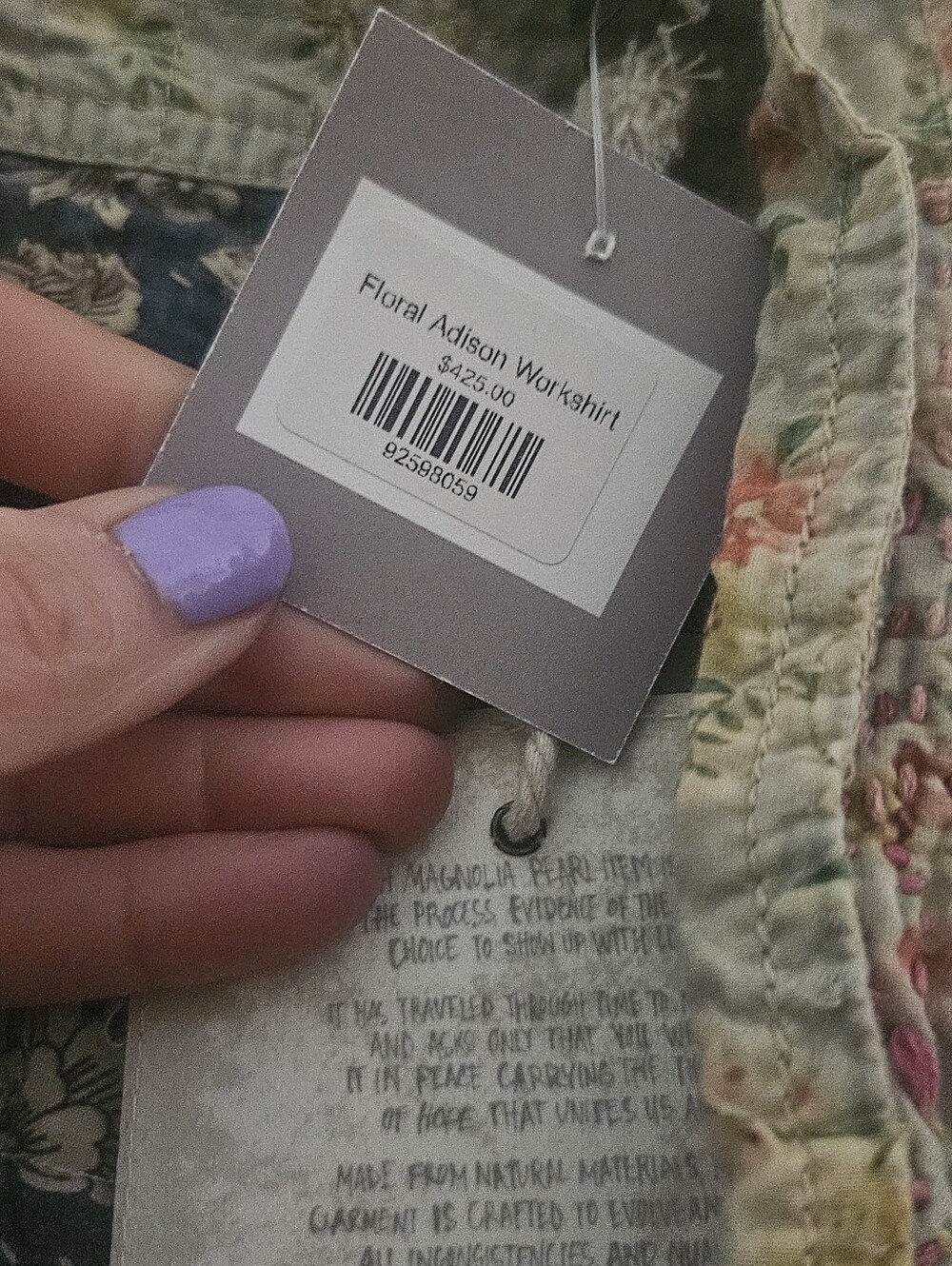 Magnolia Pearl Floral Adison NWT - Picture 8 of 15